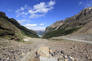 Wanderung zur Plain of Six Glaciers