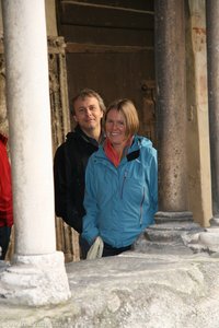 Anne und Lars im Dom von Brixen