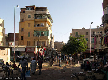 Bazar-Straße in Assuan