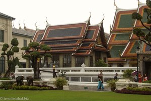 Königspalast - Blick zum Wat Phra Kaeo