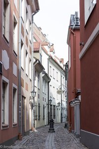 die Troksnu iela - ehemaliges Rotlichtviertel von Riga