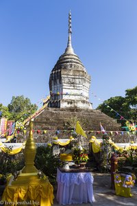 im Wat Phra Kaew in Chiang Khong