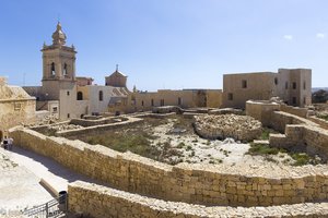 Auf der Zitadelle von Gozo