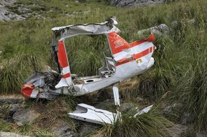 abgestürztes Kleinflugzeug am Tossals Verds