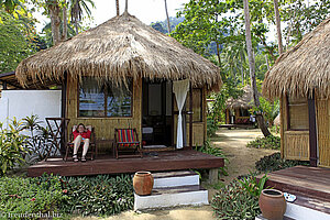 unser kleiner Bungalow beim Thapwarin Resort