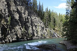 Ausgang des Maligne Canyons