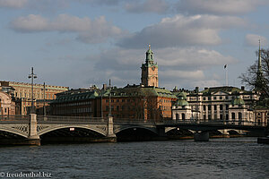 Blick nach Riddarsholmen