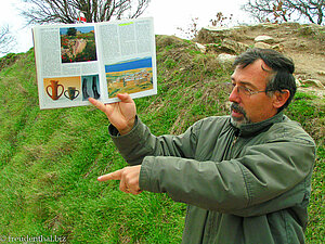 Hobbyarchäologe und Touriführer in Troja