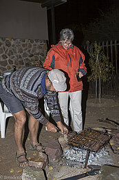 Abends beim südafrikanischen Braai