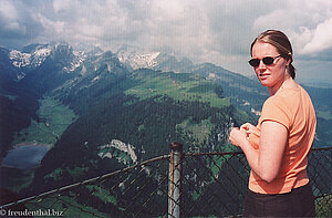 Annette auf dem Hohen Kasten