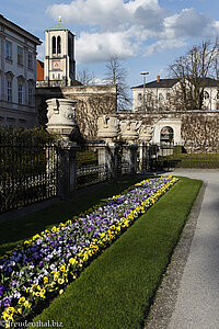 Seitenparterre beim Schloss Mirabell