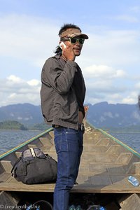 Adam, unser Tourenguide auf dem Chiew-Lan-See