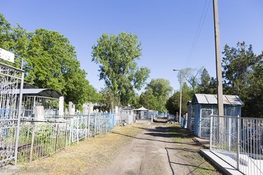 auf dem jüdischen Friedhof von Balti in Moldawien