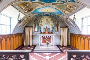 Die Italienische Kapelle mit Fresken des Domenico Chiocchetti