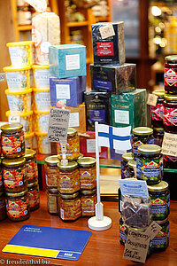 finnische Spezialitäten in der Markthalle am Südhafen