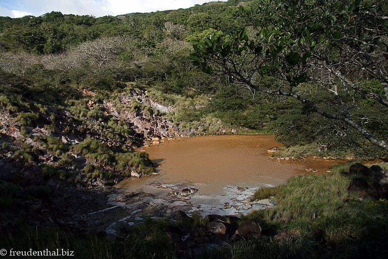 Laguna Fumarólica im Nationalpark Rincón de la Vieja