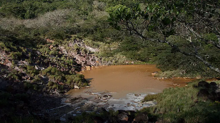 Laguna Fumarólica im Nationalpark Rincón de la Vieja