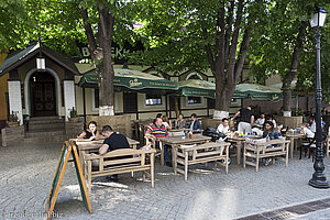 Restaurants in der Strada Eugen Doga von Chisinau