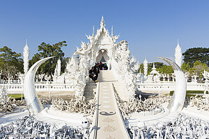 Wat Rong Khun bei Chian Rai