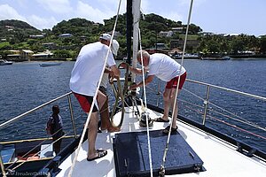 losmachen von einer Mooring