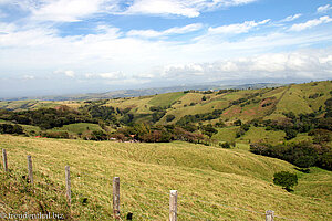 in den Bergen zwischen dem Arenal und Monteverde