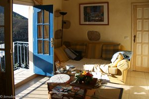 Wohnbereich im Casa Azul