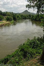 wunderschöne Landschaft am Kwai River