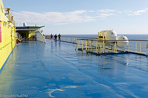 Oberdeck der Tallink-Superstar