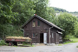 Eine Hütte am Jusi