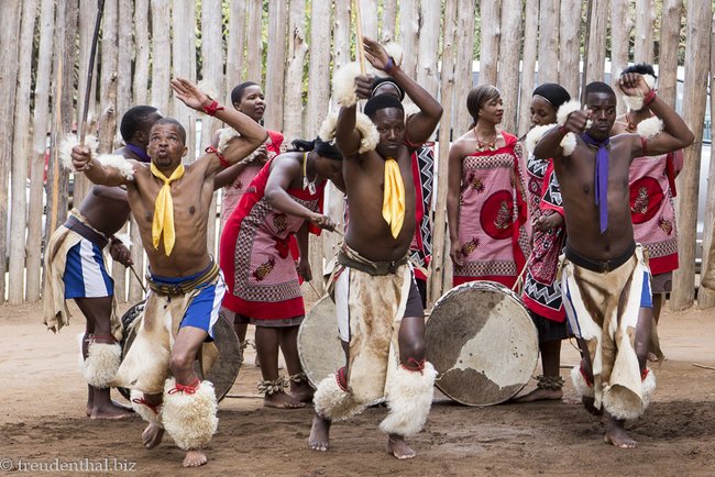 traditioneller Tanz in Swasiland