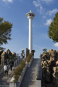 Der Busan Tower ist unser nächstes Ziel