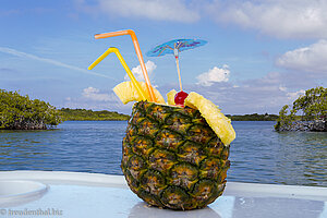 Piña Colada bei der Playa Paraíso - Islas del Rosario