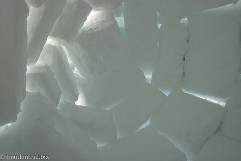 unser Iglu von innen