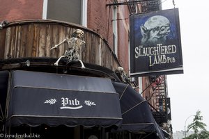 »das geschlachtete Lamm« - Pub im Greenwich Village