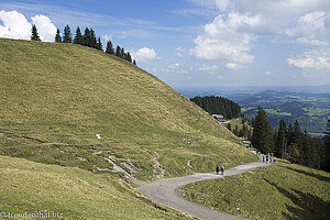 Leichter Wanderweg zum Alpspitz