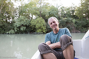 schöner Abend mit Cuba Libre am Canal du Midi