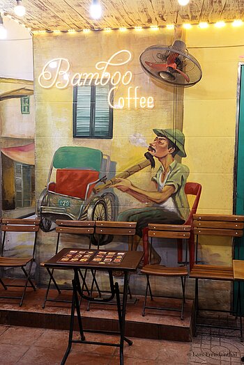 Bamboo Coffee in Hanoi