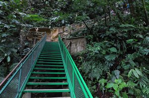 520 Stufen zur Catarata Río Fortuna