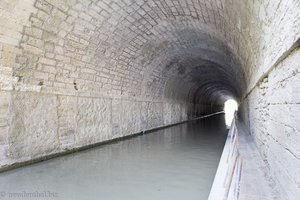 der Tunnel von Malpas am Canal du Midi