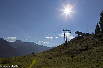Bergstation der Hornbahn beim Imberger Horn Bergstation der Hornbahn beim Imberger Horn