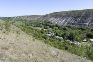 Aussicht auf das Tal von Butuceni in Moldawien