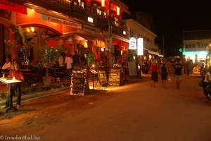 Siem Reap - Fressgasse am Abend