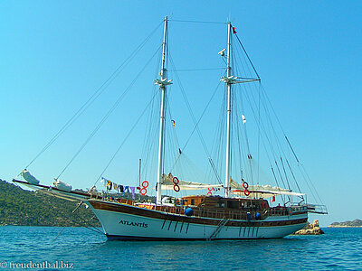 Atlantis - ein Gulet in der Türkischen Riviera