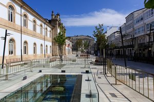 Rathausplatz in Lugo