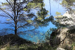 Blick auf das Meer nahe Port des Canonge