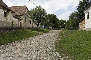 In der Neugasse von Viscri