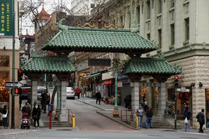 Eingang zur Chinatown in San Francisco