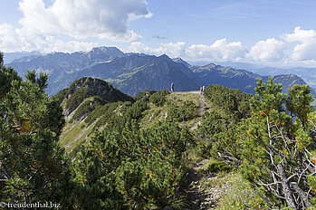 auf dem Grat des Iseler
