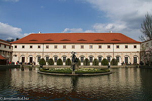 Blick auf das Waldstein Palais in Prag