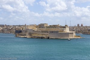 Aussicht vom Lower Barrakka Garden in Valletta